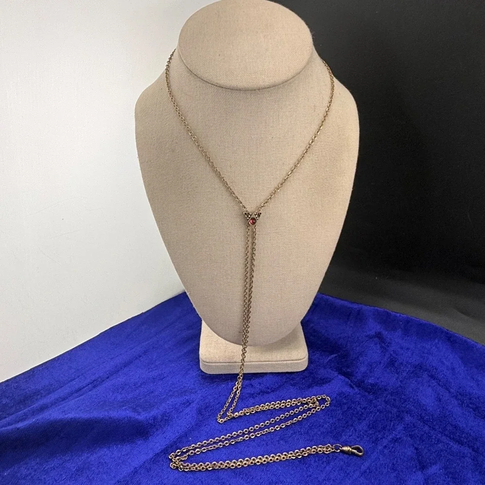 Vintage CAM&CO Gold Filled Watch Chain Slider 48